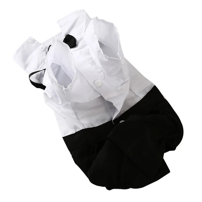 Dog Clothes Cat Prince Wedding Costume Cute Gentleman Cachorro Mascotas Chihuahua Tuxedo Bowtie Puppy Coat Pets Supplies