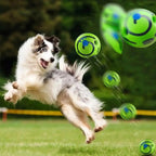 Lustiger interaktiver Quietschball - Bälle für Hunde-IQ-Training, interaktives Haustierspielzeug, stimulierendes Spiel, mentale Stimulation und Bewegung