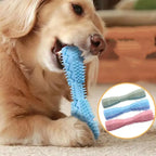 Hund Beißspielzeug Kauspielzeug Bissfest Spaß Auslaufsicheres Futterspielzeug Haustier Beißring Reinigungsstick