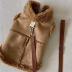 Klassische Unifarbene Hundewesten Winter Fleece Warme Haustier Hundekleidung Für Kleine Mittelgroße Hunde Jacken Katzen Herbstkleidung Traktion Warme Weste