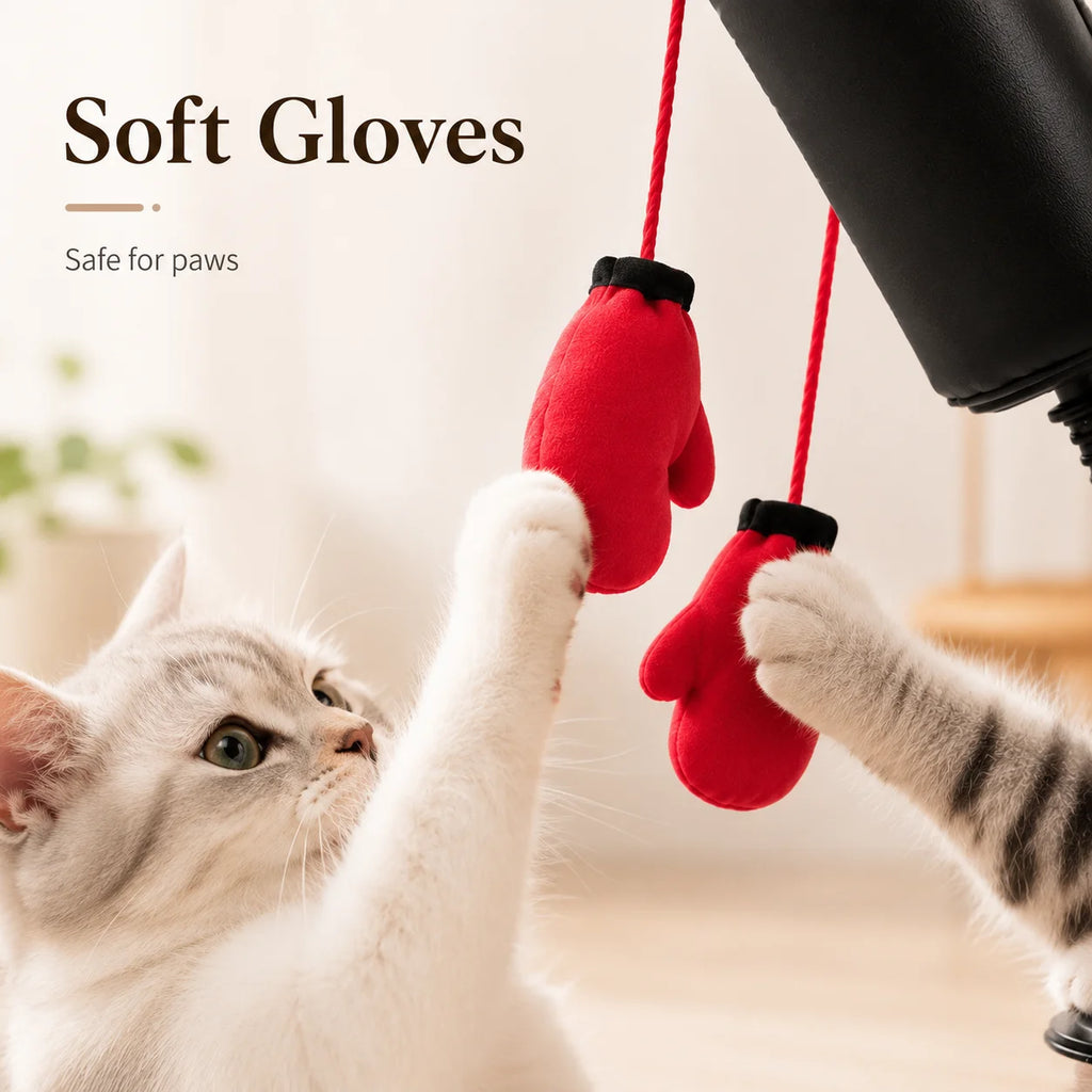 Katzenboxspielzeug - Multifunktionales Katzenstimulations-Boxspiel für Selbstunterhaltung und Entspannung - Interaktives Katzenspielzeug