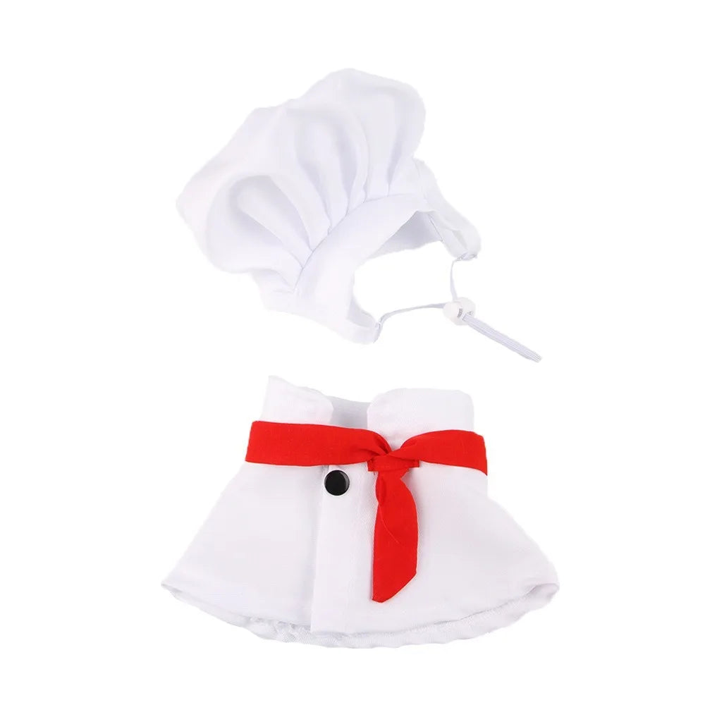 Pet Accessoires Niedliche Haustier Kochmütze Verstellbare Stilvolle Kochmütze Set Bequeme Katze Cosplay Hut Haustier Events