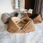 Katzenbetten für den Winter Warme Accessoires Katzenhäuser Hundebett Korb Matte Sachen Kissen Haus Welpenartikel Haustierbedarf