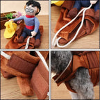 Hundekleidung Lustiges Cosplay Halloween Kostüm Welpen Kätzchen Cowboy Kleidung Kreative Haustier Neuheit Party Outfits Bulldogge Mops Chihuahua