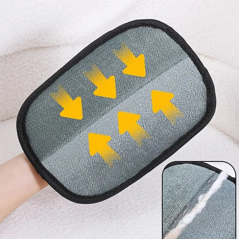 Tierhaarentferner Tragbar Waschbar Kleidung Haarentfernungs-Handschuhe Haustier-Reinigungszubehör