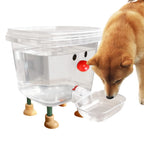 3/5L Dog Automatic Water Dispenser Auto Cat Dog Fountain Bowl Cartoon Puppy Fountain Dispenser For Home Living Room
