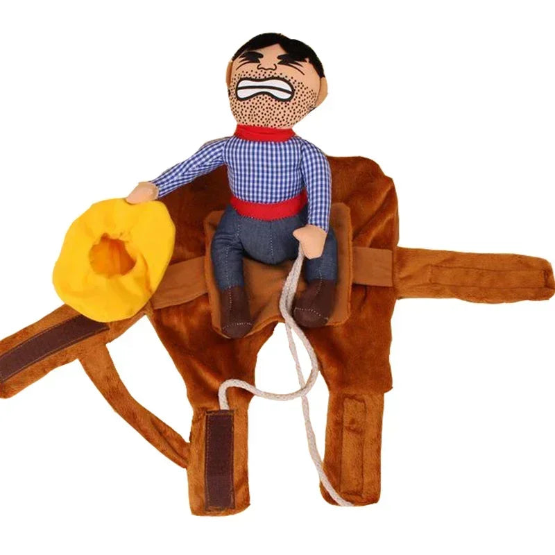 Hundekleidung Lustiges Cosplay Halloween Kostüm Welpen Kätzchen Cowboy Kleidung Kreative Haustier Neuheit Party Outfits Bulldogge Mops Chihuahua