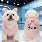 Modische Winter Haustier Hundekleidung Hundemantel Jacke Perro Französische Bulldogge Kleidung Süßer Hunde Hoodie Für Hunde Haustier Kleidung Mops