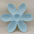 Multi-grid Petal Cat Bowl - Shared feeding for kittens, kittens and puppies, up to six cats can eat at the same time