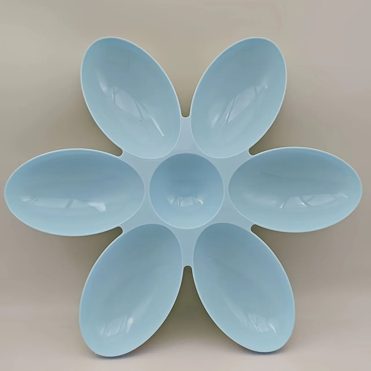 Multi-grid Petal Cat Bowl - Shared feeding for kittens, kittens and puppies, up to six cats can eat at the same time