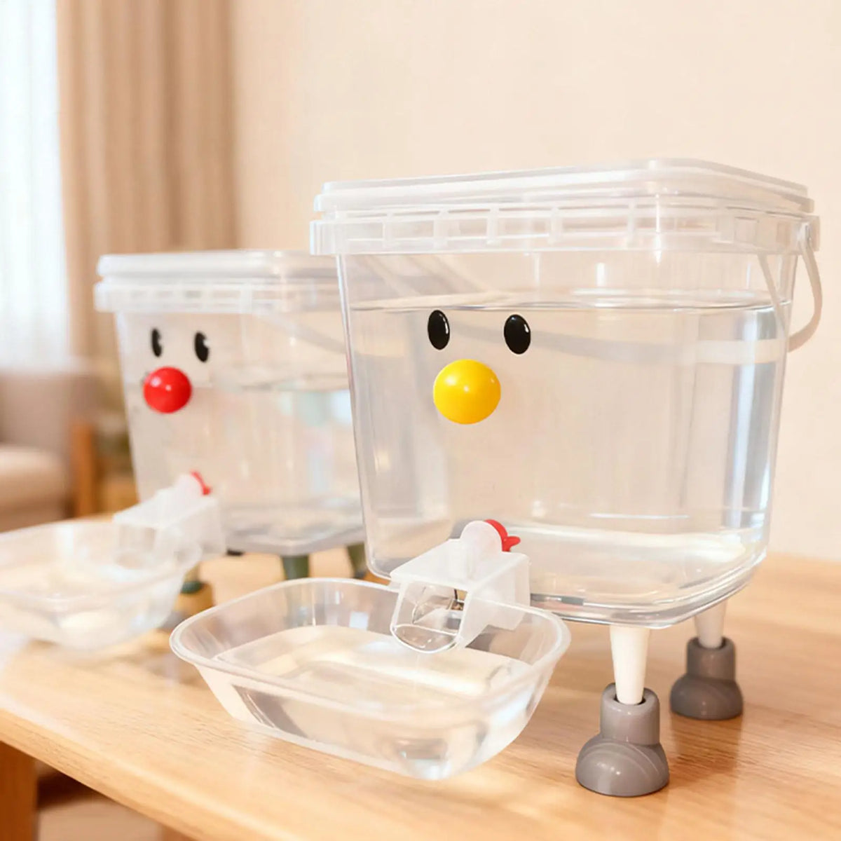 3/5L Dog Automatic Water Dispenser Auto Cat Dog Fountain Bowl Cartoon Puppy Fountain Dispenser For Home Living Room