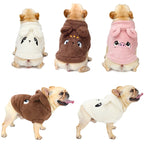 Modische Winter Haustier Hundekleidung Hundemantel Jacke Perro Französische Bulldogge Kleidung Süßer Hunde Hoodie Für Hunde Haustier Kleidung Mops