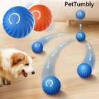 Intelligentes Hundespielzeug Ball Elektronisches interaktives Haustierspielzeug Beweglicher Ball USB Automatisch beweglich springend für Welpen Geburtstagsgeschenk Katzenprodukt