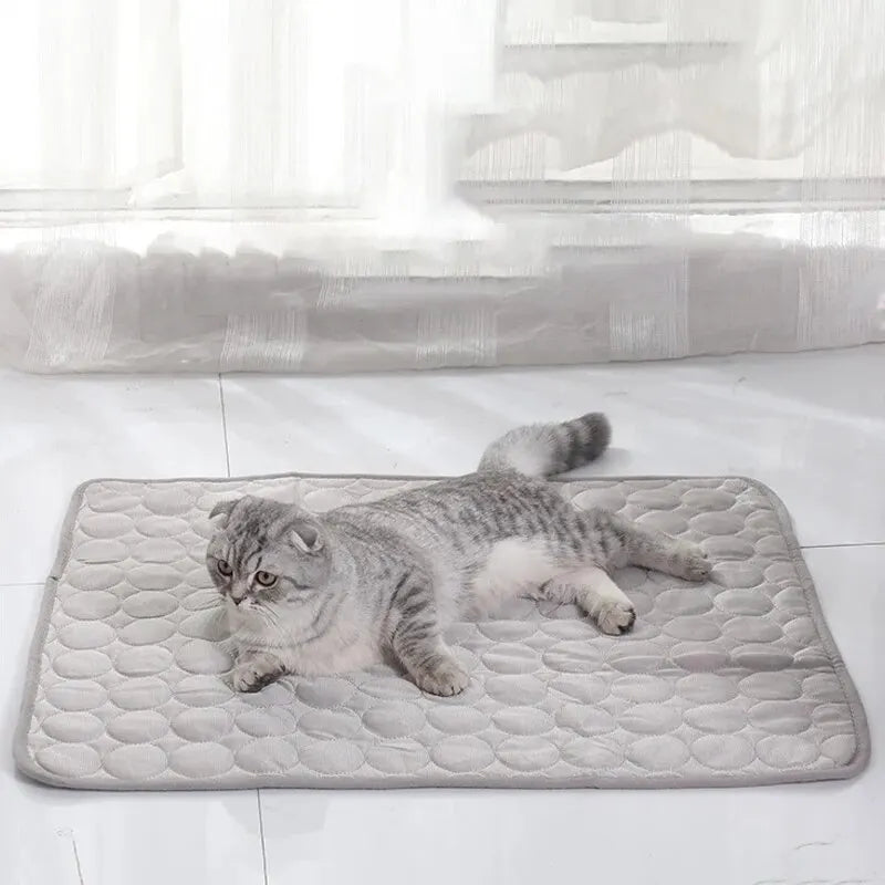 Haustier-Eismatten Sommer Katze Hund Sofa Nest Bett Kühlende Schlafunterlage für kleine Hunde Haustiere Strapazierfähige Sofa-Kühlunterlage Decke