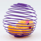 Cat Spiral Toy Interactive Fun Colorful Stretchable Spring Indoor Cat Toys for Home Outdoor Play Training Exercise Mental