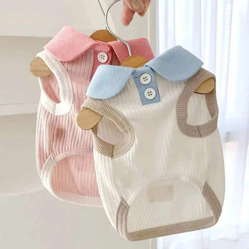 İtlər üçün Yay Geyimləri Bala Köynəyi Bluz Yaz Ev Heyvanları Sviteri Geyim İtci Ev Heyvanları Köynəkləri Moda Geyimləri Ləvazimatları