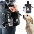Hund Outdoor Trainingstasche Hunde Bauchtasche Therapie Tasche Multifunktionale Haustiertasche Leckerlitasche Snack-Belohnungsgürteltasche Haustiertasche