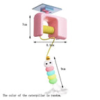 Popular new interactive electric cat toys with hanging doors automatic cat ball toys self play funny cat toys