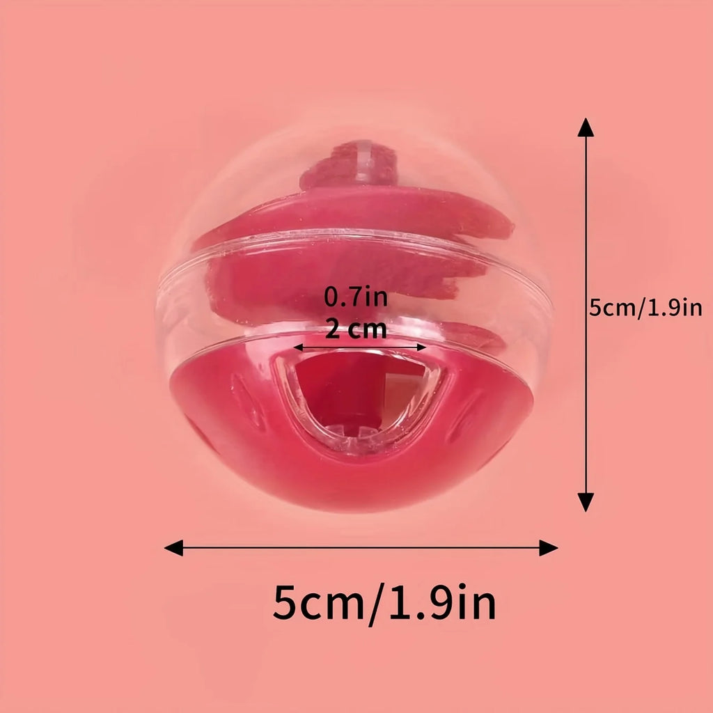 Cat Dispensing Toy, Pet Treat Dispenser, Interactive Feeding Toy for Cats, Amusing Ball for Pets, Without Battery