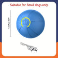 Intelligentes Hundespielzeug Ball Elektronisches interaktives Haustierspielzeug Beweglicher Ball USB Automatisch beweglich springend für Welpen Geburtstagsgeschenk Katzenprodukt