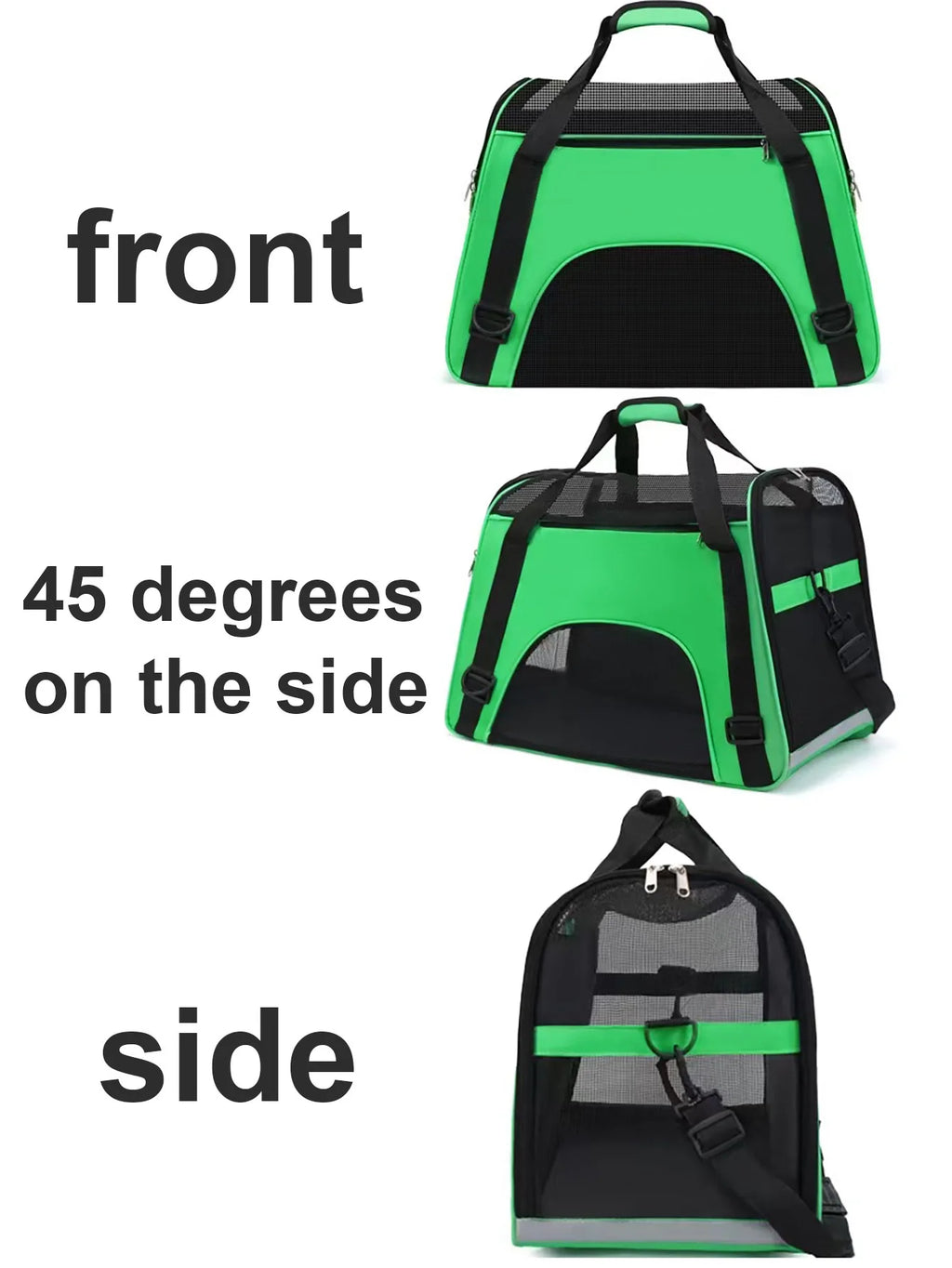 Katzentasche Haustiertasche Hundetasche tragbare Handgepäcktasche überdimensionierte atmungsaktive Tasche Rucksack Outdoor-Käfig Reisebox
