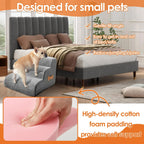 Leiter Hunde Haustiere Knochengriff Welpen Treppe neben Sofa Bett Rampe für Hunde Schutz der Gelenksicherheit Haustiertreppe für ältere Hunde