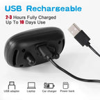 Ev heyvanları üçün it hürənəleyhinə cihaz, USB doldurulan it təlim xaltası, ultrasəsli hürüşü dayandıran vibrasiyalı hürənəleyhinə xalta