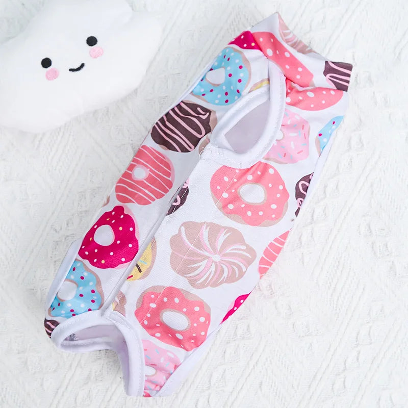 Cat Sterilization Suit Anti-licking Surgery After Recovery Pet Care Breathable Clothes Spring Summer Cat Clothing New