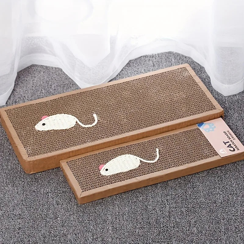 1 Set Cat Scratcher - Indoor Cat Scratcher Pad & Scratching Posts, Ideal Cat Toys for Claw Maintenance