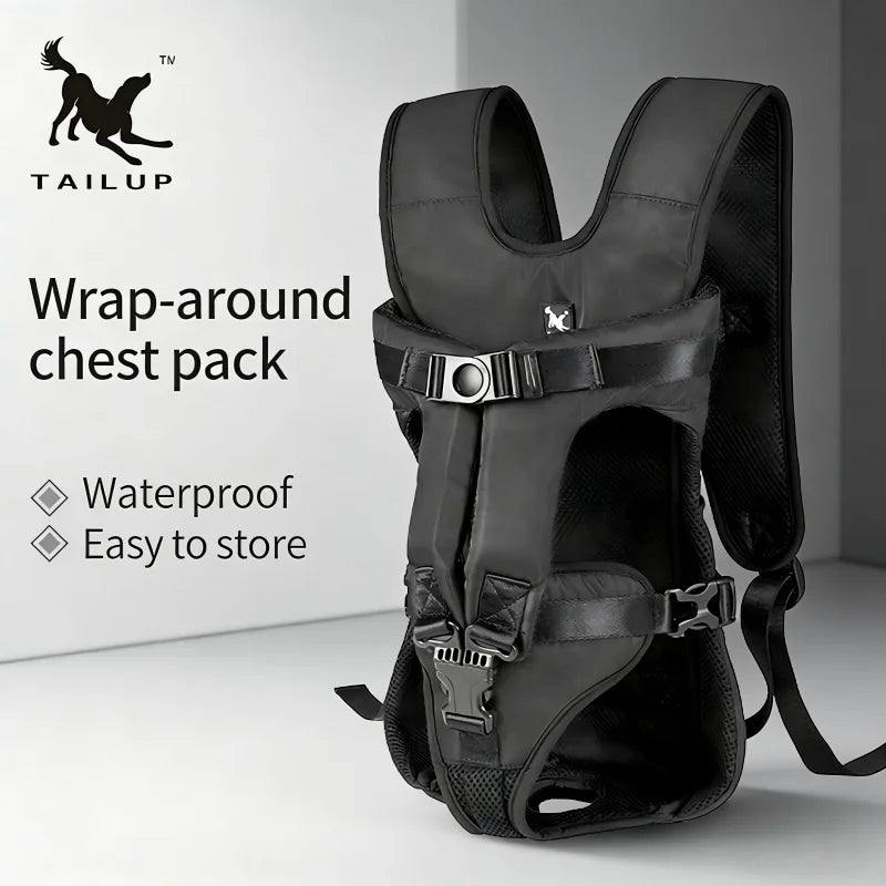 Pet Bag Outdoors Carrying Front-Hugging Large Dog Backpack Convenient Carrying Bag