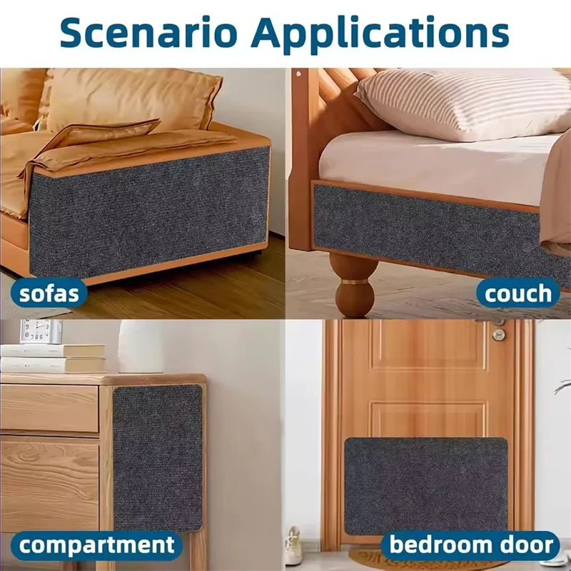 7 Farben Katzenkratzbaum Sofa Protektor Kratzpolster Schutz Zuschneidbar Selbstklebender Teppich DIY Kratzmatte